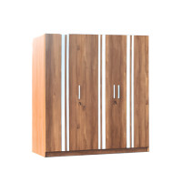 ราคา ตู้เสื้อผ้า 3 บานเปิด WISDOM DESIGN FURNITURE รุ่น WR601 180 ซม. สีไม้สัก (888216601115)