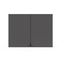 ราคา ตู้แขวนคู่ KITZCHO CURVE 80x60 ซม. สี GREY GRAPHITE (1281465)
