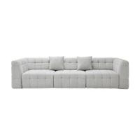 ราคา RECLINER 3 ที่นั่ง SOFA SOLUTIONS NANSON 19242260 สีเทา (1324017)