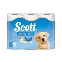 ราคา กระดาษชำระ SCOTT CLEAN CARE BABY POWDER (แพ็ก 6 ม้วน) (1099487)