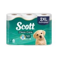 ราคา กระดาษชำระ SCOTT CLEAN CARE 2XL (แพ็ก 6 ม้วน) (1130301)
