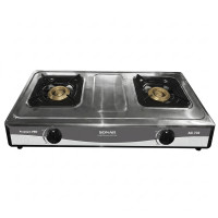 ราคา เตาแก๊สตั้งโต๊ะ 2 หัวแก๊ส SONAR รุ่น AG-702 (888132700127)