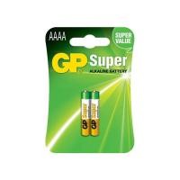 ราคา ถ่านอัลคาไลน์ GP BATTERY SUPER ULTRA ALKALINE AAAA X 2 1 กล่อง (10 แพ็ค) (888232400037)