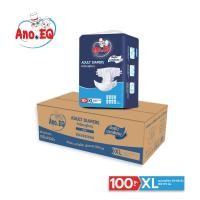 ราคา ผ้าอ้อมผู้ใหญ่ แบบเทป ANO EQ ซึมซับมากพิเศษ 800CC ไซส์ XL (ยกลังสุดคุ้ม 100 ชิ้น) (888260800036)