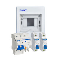 ราคา ชุดตู้คอนซุมเมอร์ยูนิต 6 ช่อง พร้อม เมนกันดูด 50A และลูกย่อย CHINT SET NEX5-C10600MDZ1 (888166100038)