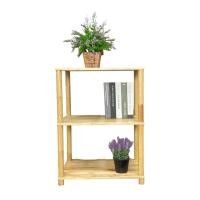 ราคา ชั้นวางของโล่ง 3 ชั้น EVERGREEN FURNITURE 60X40X83ซม. สีไม้ (888168100169)