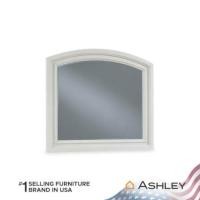 ราคา กระจกตั้งโต๊ะ ASHLEY FURNITURE HOMESTORE รุ่น ROBBINSDALE/107X92 สีขาววินเทจ (888122802336)