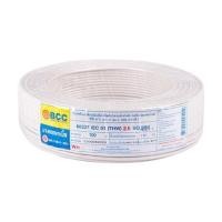 ราคา สายไฟ THW IEC01 BCC 1x2.5 ตร.มม. 100 ม. สีขาว (1018358)