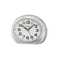 ราคา นาฬิกาปลุก SEIKO CLOCKS QHE193S 3.4X4.4 นิ้ว สีเงิน (1272771)