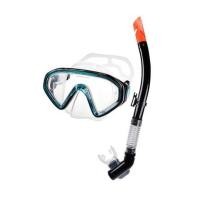 ราคา ชุดหน้ากากดำน้ำ AQUANOX M1542P สีฟ้า/ดำ (1290599)
