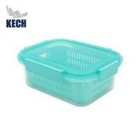ราคา กล่องจัดเก็บในตู้เย็น KECH GRASSY 1,350 มล. สีเขียว/ใส (1302882)