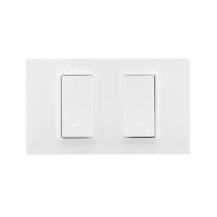 ราคา ชุดสวิตช์ทางเดียว 2 ช่อง SCHNEIDER S2M3TS31_1_WE MILUZ E สีขาว (1322644)
