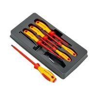ราคา ชุดไขควง VDE ด้ามกันไฟฟ้า KNIPEX 00 20 12 V01 (ชุด 6 ชิ้น) (1314117)