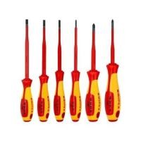 ราคา ชุดไขควง VDE ด้ามกันไฟฟ้า KNIPEX 00 20 12 V02 (ชุด 6 ชิ้น) (1314118)