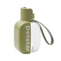 ราคา กระบอกน้ำสัตว์เลี้ยง PETSTAR PSRQ0227 สีเขียว (1325566)