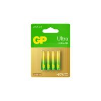 ราคา ถ่านอัลคาไลน์ GP BATTERY ULTRA ALKALINE AAA X 4 1 กล่อง (10 แพ็ค) (888232400026)