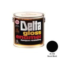 ราคา สีน้ำมัน DELTA 103 สีดำ ด้าน 1 แกลลอน (1119379)
