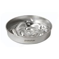ราคา ชามอาหารสัตว์เลี้ยง PETSTAR PSRQ0234 สีเงิน (1325762)