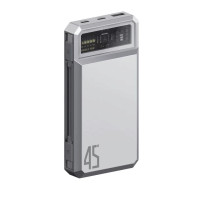 ราคา แบตเตอรี่สำรอง ORSEN BY ELOOP E59C สีเงิน 20000MAH ชาร์จเร็ว 45W รองรับ QC3.0 PD PPS UFCS (888208900008)