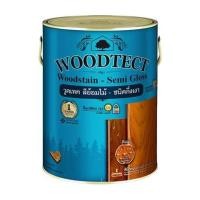 ราคา สีย้อมไม้ WOODTECT #201 สีไม้สัก กึ่งเงา 1GL (251812)