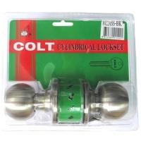ราคา ลูกบิดประตูห้องน้ำ หัวกลม COLT 3022 BK/SS สีสเตนเลส (1009816)