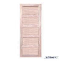 ราคา ประตูไม้แดงมาเลย์ N999 5 ฟัก โมเดิร์น 80X200 ซม. สีธรรมชาติ (1093210)