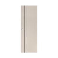 ราคา ประตูห้องน้ำ UPVC เจาะลูกบิด ECO-DOOR PE3 70x200 ซม. สีแอช (1323332)