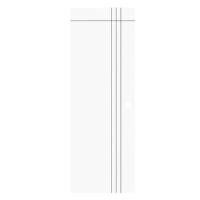 ราคา ประตูภายนอก UPVC PARAZZO PUN08 80X200 ซม. สีขาว เจาะลูกบิด (1156135)