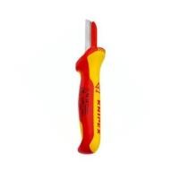 ราคา มีดปอกสายไฟ ด้ามฉนวนกันไฟฟ้า KNIPEX VDE1000V 98 54 (1323157)