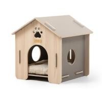 ราคา บ้านสัตว์เลี้ยง DR.CHOICE COZY HOME ELEGANT สีเทา (1301872)