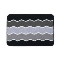 ราคา พรม SNAZZ ZIGZAG 40x60 ซม. สีดำ (1320192)