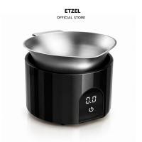 ราคา เครื่องชั่งเมล็ดกาแฟดิจิตอล พร้อมถ้วยสแตนเลส ETZEL ความละเอียด 0.1G สีดำ (888108700234)
