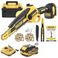 ราคา เลื่อยโซ่ไร้สาย (พร้อมแบตเตอรี่) DELTON รุ่น MKT-677 ULTRAFLEX 20V 4AH (888204600435)