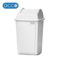 ราคา ถังขยะเหลี่ยมฝาสวิง ACCO 50 ลิตร สีขาว (1318859)