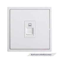 ราคา ชุดเต้ารับคอมพิวเตอร์ CAT6 SIMON SIMi7-18 WH สีขาว (1327104)