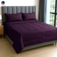 ราคา ชุดผ้าปูที่นอน 6 ฟุต 6 ชิ้น CHARM สี ROYAL PURPLE คอลเลคชั่น CLASSIC (888127600199)