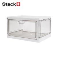ราคา กล่องรองเท้า STACKO LITE 38X28X22 ซม. สีขาว/ใส (1289256)