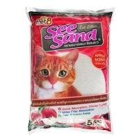 ราคา ทรายแมว SEE SAND BENTONITE กลิ่นแอปเปิ้ล 5 ลิตร (1211037)