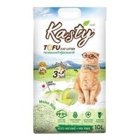 ราคา ทรายแมวเต้าหู้ KASTY TOFU CAT LITTER กลิ่นนมเมล่อน 10 ลิตร (1241076)