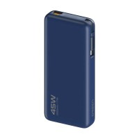 ราคา แบตเตอรี่สำรอง ORSEN BY ELOOP E66 สีน้ำเงิน 20000MAH ชาร์จเร็ว 45W มีสายในตัว TYPE C (888208900038)