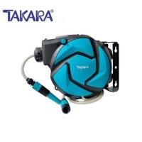 ราคา ชุดสายยางโรล ติดผนัง+ตั้งพื้น TAKARA DGT1152-S 1/2 นิ้วx10 ม. สีดำ/เขียว (1101707)