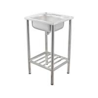 ราคา ซิงค์ขาตั้ง 1 หลุม DYNA HOME DH-5045-TB สีเงิน (1313492)