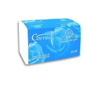 ราคา กระดาษเช็ดมือ CORRECT ชนิดแผ่น หนา 2 ชั้น บรรจุ 250 แผ่น/ห่อ X 1 ห่อ (250 แผ่น) (888222600058)