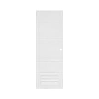 ราคา ประตูห้องน้ำ UPVC เจาะลูกบิด MODERNWOOD MLIR010 80x200 ซม. สีขาว (1313508)