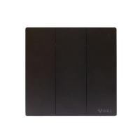 ราคา ชุดสวิตช์ 2 ทาง 3 ช่อง GONEO รุ่น BUTTERFLY G56-K312-DBK สีดำ (888232100124)