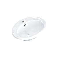 ราคา อ่างล้างหน้า ฝังบนเคาน์เตอร์ COTTO C007 สีขาว (5734)