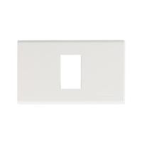 ราคา หน้ากาก 1 ช่อง PANASONIC WEG6801WK สีขาว (53302)