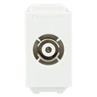 ราคา เต้ารับโทรทัศน์ 75 โอห์ม PANASONIC WEG2501 สีขาว (53914)