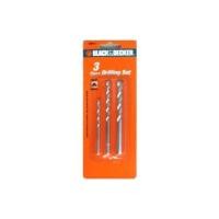 ราคา ดอกเจาะคอนกรีต BLACK&DECKER แพ็ก 3 ชิ้น (77578)