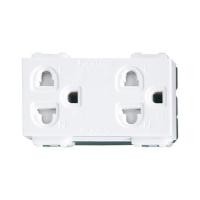 ราคา Panasonic เต้ารับไฟฟ้า 2 ช่อง รุ่น WEG 15829